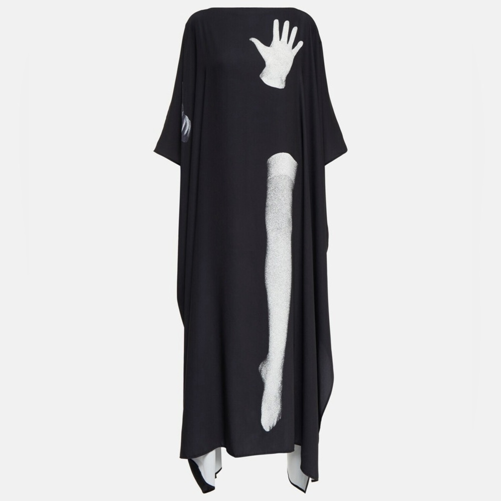 MM6 MAISON MARGIELA Maxi Dress Size Medium Made in Italy - Picture 2 of 14